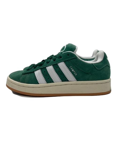 adidas（アディダス）adidas (アディダス) キャンパス 00s グリーン サイズ:23の古着・服飾アイテム