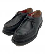 REGAL Shoe&Co.リーガルシューアンドコー）の古着「レザーモカシンシューズ」｜ブラック