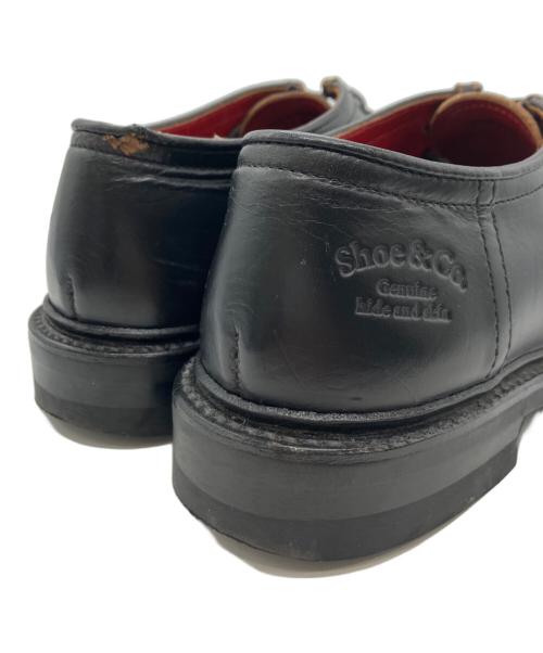 REGAL Shoe&Co.（リーガルシューアンドコー）REGAL Shoe&Co. (リーガルシューアンドコー) レザーモカシンシューズ ブラック サイズ:23の古着・服飾アイテム