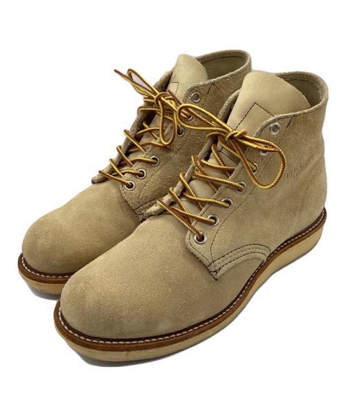 RED WING（レッドウィング）RED WING (レッドウィング) 6-inch Classic Round ベージュ サイズ:6 2/1の古着・服飾アイテム