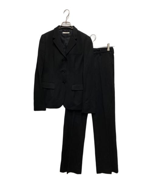 PRADA（プラダ）PRADA (プラダ) 3Bセットアップスーツ ブラック サイズ:ジャケット40、パンツ36の古着・服飾アイテム