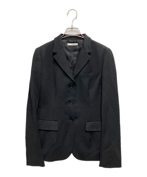 PRADA（プラダ）PRADA (プラダ) 3Bセットアップスーツ ブラック サイズ:ジャケット40、パンツ36の古着・服飾アイテム