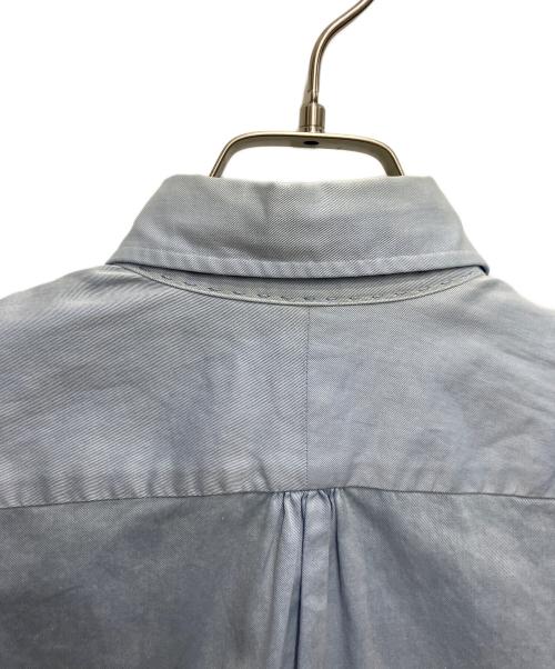 COMME des GARCONS JUNYA WATANABE MAN（コムデギャルソンジュンヤワタナベマン）COMME des GARCONS JUNYA WATANABE MAN (コム デ ギャルソン ジュンヤ ワタナベ マン) ステッチワークボタンダウンシャツ ブルー サイズ:XSの古着・服飾アイテム