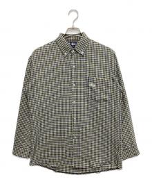 stussy（ステューシー）の古着「チェックBDシャツ」｜ネイビー