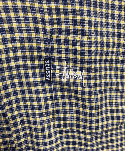 stussy（ステューシー）stussy (ステューシー) チェックBDシャツ ネイビー サイズ:Mの古着・服飾アイテム