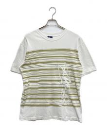stussy（ステューシー）の古着「ボーダーTシャツ」｜ホワイト