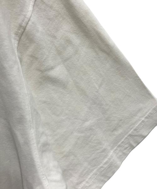 stussy（ステューシー）stussy (ステューシー) ボーダーTシャツ ホワイト サイズ:Lの古着・服飾アイテム