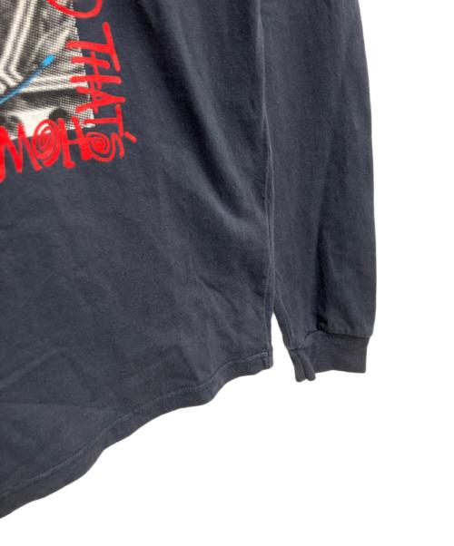 stussy（ステューシー）stussy (ステューシー) ジョージワシントン プリントカットソー ネイビー サイズ:Lの古着・服飾アイテム