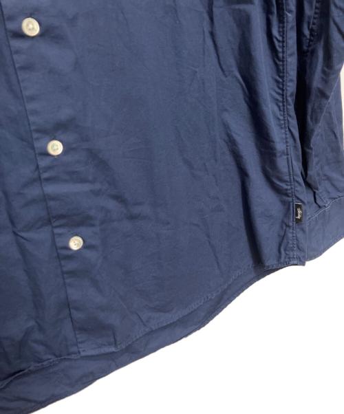 stussy（ステューシー）stussy (ステューシー) ARMYプリントシャツ ネイビー サイズ:Lの古着・服飾アイテム