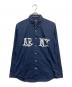stussy（ステューシー）の古着「ARMYプリントシャツ」｜ネイビー