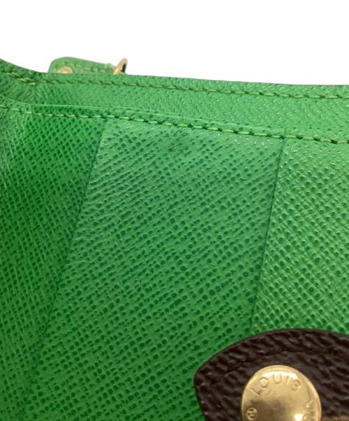 LOUIS VUITTON（ルイ ヴィトン）LOUIS VUITTON (ルイ ヴィトン) コンパクトジップ 2つ折り財布 ブラウンの古着・服飾アイテム
