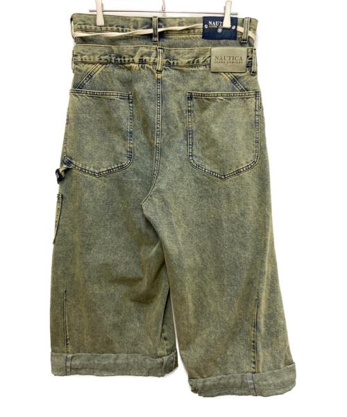 NAUTICA（ノーティカ）NAUTICA (ノーティカ) Double Waist Distressed Baggy インディゴ サイズ:Mの古着・服飾アイテム