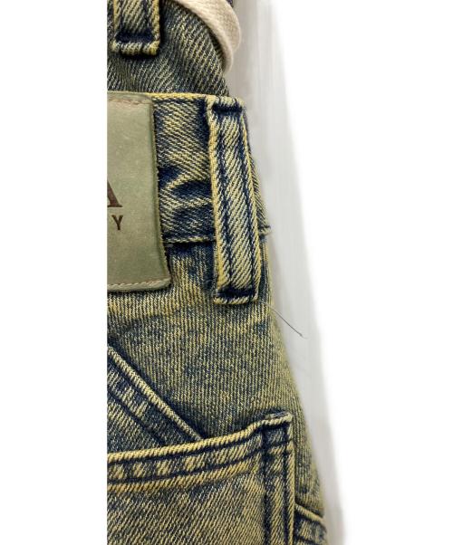NAUTICA（ノーティカ）NAUTICA (ノーティカ) Double Waist Distressed Baggy インディゴ サイズ:Mの古着・服飾アイテム
