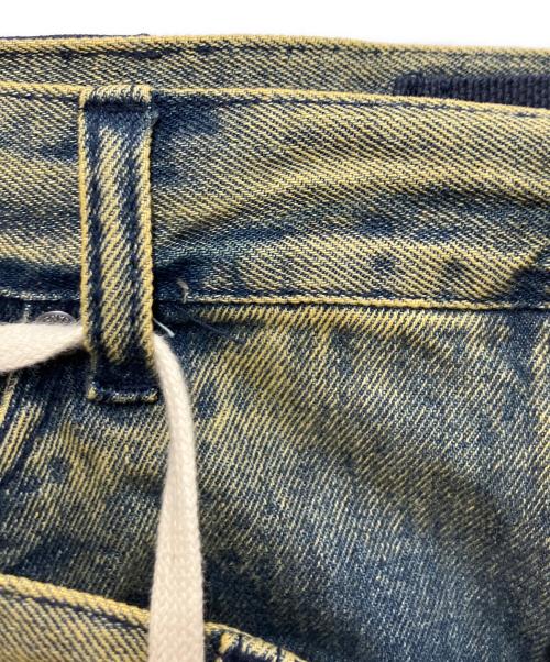 NAUTICA（ノーティカ）NAUTICA (ノーティカ) Double Waist Distressed Baggy インディゴ サイズ:Mの古着・服飾アイテム