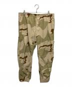 HOUSTONヒューストン）の古着「NYLON MILITARY GYM PANTS」｜カーキ