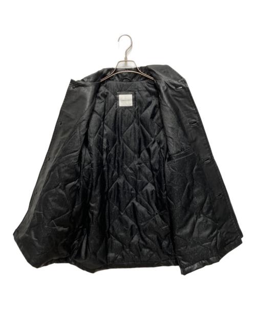 FREAK'S STORE（フリークスストア）FREAK'S STORE (フリークスストア) フェイクレザー カーコート ブラック サイズ:Sの古着・服飾アイテム