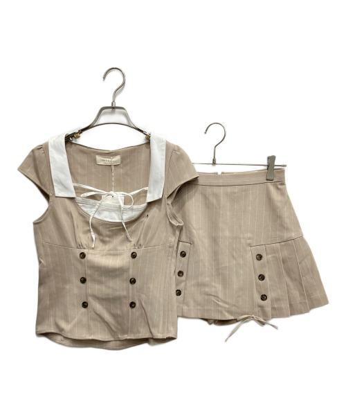 AND MARY（アンドマリー）AND MARY (アンドマリー) Barbie girls set up ブラウン サイズ:M 未使用品の古着・服飾アイテム