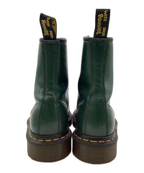 Dr.Martens（ドクターマーチン）Dr.Martens (ドクターマーチン) 8ホールブーツ グリーン サイズ:UK3の古着・服飾アイテム