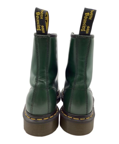 Dr.Martens（ドクターマーチン）Dr.Martens (ドクターマーチン) 8ホールブーツ グリーン サイズ:UK3の古着・服飾アイテム