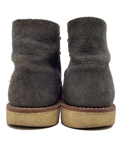 RED WING（レッドウィング）RED WING (レッドウィング) スウェードラウンドトゥブーツ グレー サイズ:23.5cmの古着・服飾アイテム