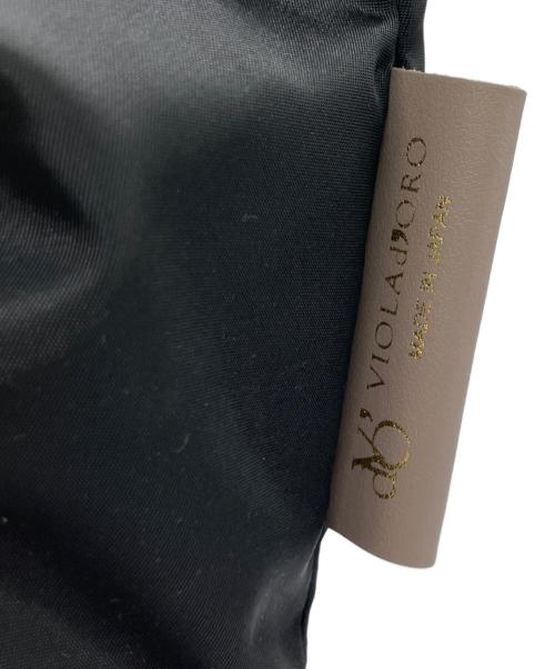 VIOLAd'ORO（ヴィオラドーロ）VIOLAd'ORO (ヴィオラドーロ) トートバッグ ブラックの古着・服飾アイテム