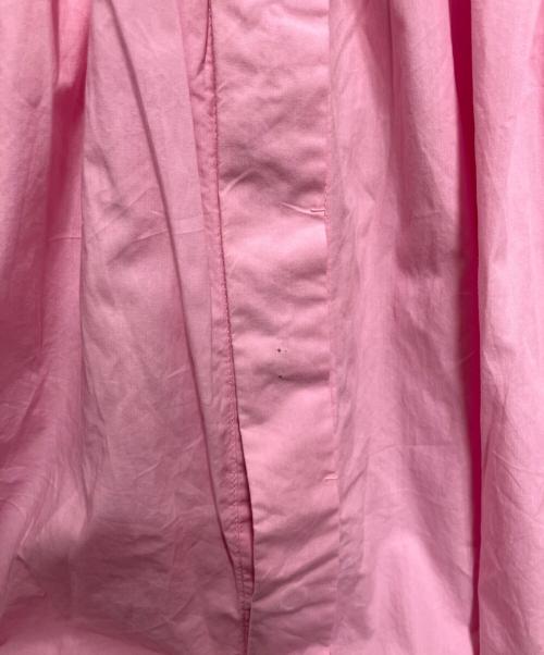 DRAWER（ドゥロワー）DRAWER (ドゥロワー) ギャザーノースリーブブラウス ピンク サイズ:36の古着・服飾アイテム