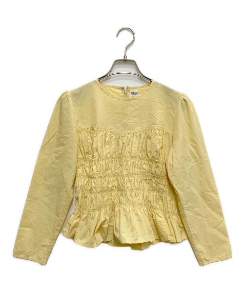 Ron Herman（ロンハーマン）Ron Herman (ロンハーマン) シャーリングブラウス イエロー サイズ:XSの古着・服飾アイテム