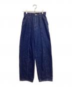 STEVEN ALANスティーブンアラン）の古着「13OZ デニム タルパンツ」｜インディゴ