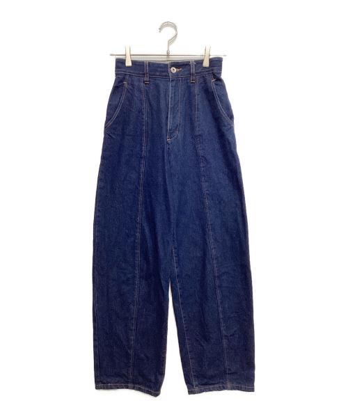 STEVEN ALAN（スティーブンアラン）STEVEN ALAN (スティーブンアラン) 13OZ デニム タルパンツ インディゴ サイズ:Sの古着・服飾アイテム