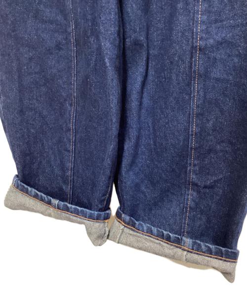 STEVEN ALAN（スティーブンアラン）STEVEN ALAN (スティーブンアラン) 13OZ デニム タルパンツ インディゴ サイズ:Sの古着・服飾アイテム