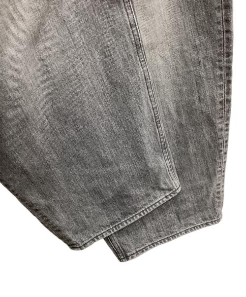 DRAWER（ドゥロワー）DRAWER (ドゥロワー) 3タックカーブデニム ブラック サイズ:34の古着・服飾アイテム