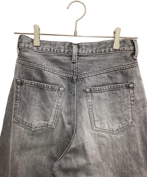 DRAWER（ドゥロワー）DRAWER (ドゥロワー) 3タックカーブデニム ブラック サイズ:34の古着・服飾アイテム