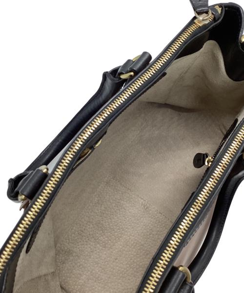 J&M DAVIDSON（ジェイ＆エム デヴィッドソン）J&M DAVIDSON (ジェイ＆エム デヴィッドソン) 2WAYショルダーバッグ ブラウン×ブラックの古着・服飾アイテム