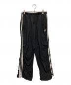 adidas Originalsアディダスオリジナル）の古着「スリーストライプス ウーブン パラシュートパンツ」｜ブラック