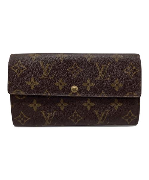 LOUIS VUITTON（ルイ ヴィトン）LOUIS VUITTON (ルイ ヴィトン) 長財布 ブラウンの古着・服飾アイテム