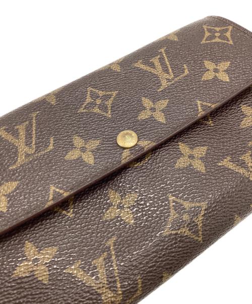 LOUIS VUITTON（ルイ ヴィトン）LOUIS VUITTON (ルイ ヴィトン) 長財布 ブラウンの古着・服飾アイテム