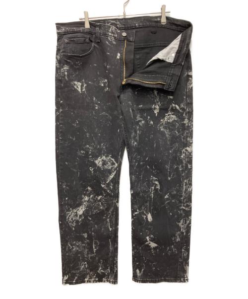 LEVI'S（リーバイス）LEVI'S (リーバイス) 569加工デニムパンツ ブラック サイズ:W38の古着・服飾アイテム