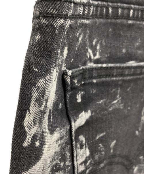 LEVI'S（リーバイス）LEVI'S (リーバイス) 569加工デニムパンツ ブラック サイズ:W38の古着・服飾アイテム