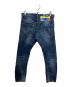 DSQUARED2 (ディースクエアード) SEXY TWIST JEANデニムパンツ ブルー サイズ:44：15000円