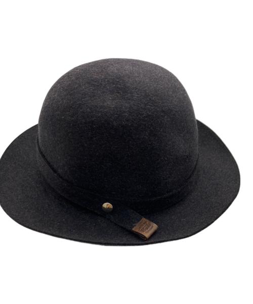 Tesi（テシ）Tesi (テシ) フェルトハット ブラック サイズ:60の古着・服飾アイテム