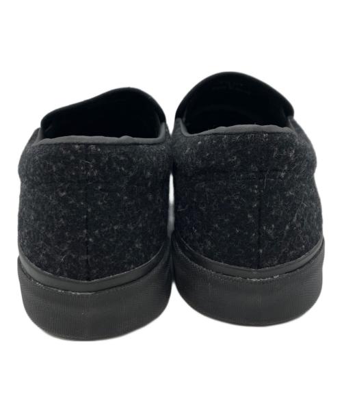 Calvin Klein platinum（カルバンクラインプラチナム）Calvin Klein platinum (カルバンクラインプラチナム) スリッポン ブラック サイズ:Lの古着・服飾アイテム