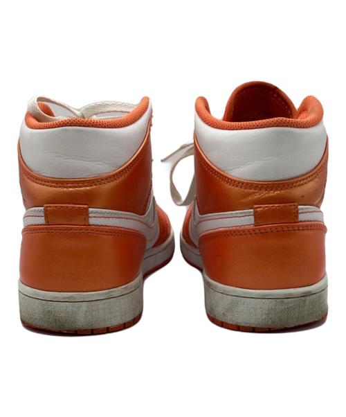 NIKE（ナイキ）NIKE (ナイキ) AIR JORDAN 1 MID オレンジ サイズ:28cmの古着・服飾アイテム