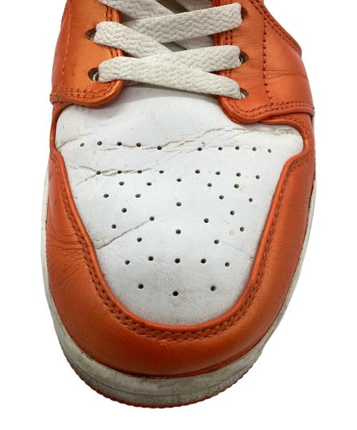 NIKE（ナイキ）NIKE (ナイキ) AIR JORDAN 1 MID オレンジ サイズ:28cmの古着・服飾アイテム