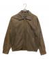 BARNEYS NEWYORK（バーニーズ・ニューヨーク）の古着「レザースイングトップ」｜ブラウン