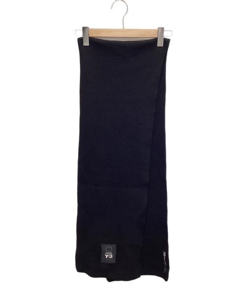 Y-3（ワイスリー）Y-3 (ワイスリー) ニットストール ブラックの古着・服飾アイテム