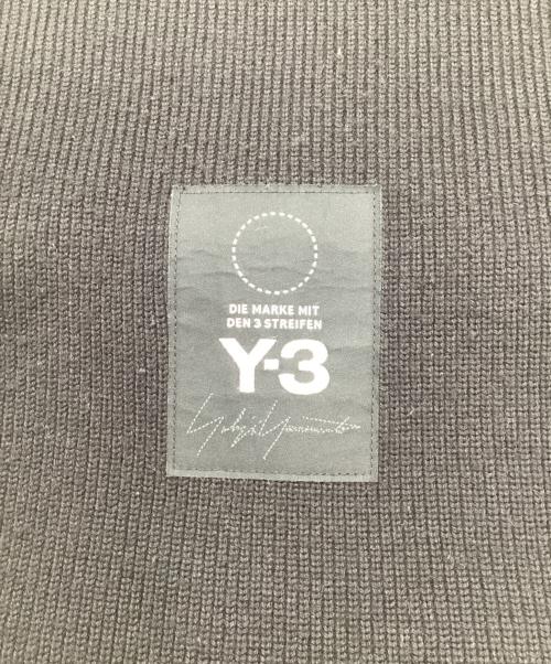 Y-3（ワイスリー）Y-3 (ワイスリー) ニットストール ブラックの古着・服飾アイテム