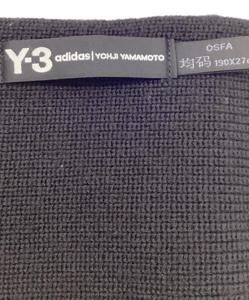 Y-3（ワイスリー）Y-3 (ワイスリー) ニットストール ブラックの古着・服飾アイテム