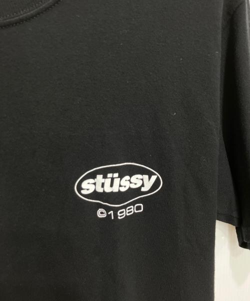 stussy（ステューシー）stussy (ステューシー) バックプリントTシャツ ブラック サイズ:Mの古着・服飾アイテム