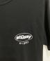 中古・古着 stussy (ステューシー) バックプリントTシャツ ブラック サイズ:M：5000円