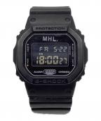 CASIO×MHLカシオ×エムエイチエル）の古着「G-SHOCK デジタルウォッチ」｜ブラック